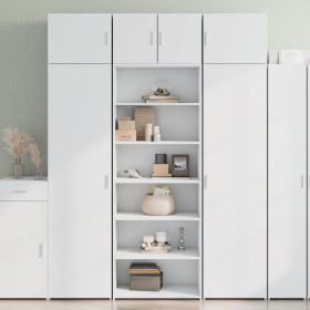 Hoher Schrank aus weißem Ingenieurholz 70x41x185 cm von , Sideboards - Ref: Foro24-3281687, Preis: 152,79 €, Rabatt: %