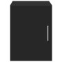 Engineered wood black wall cabinet 30x42.5x40 cm by , Sideboards - Ref: Foro24-846090, Price: 41,10 €, Discount: %