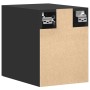 Engineered wood black wall cabinet 30x42.5x40 cm by , Sideboards - Ref: Foro24-846090, Price: 41,10 €, Discount: %