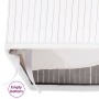 Cesta para la ropa sucia de bambú de una sección blanca de vidaXL, Cestas para ropa - Ref: Foro24-320751, Precio: 45,99 €, De...