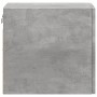 Engineered wood gray concrete wall cabinet 30x42.5x40 cm by , Sideboards - Ref: Foro24-846092, Price: 40,08 €, Discount: %