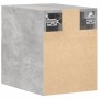 Engineered wood gray concrete wall cabinet 30x42.5x40 cm by , Sideboards - Ref: Foro24-846092, Price: 40,08 €, Discount: %