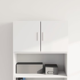 Engineered wood white wall cabinet 70x42.5x40 cm by , Sideboards - Ref: Foro24-846117, Price: 58,87 €, Discount: %