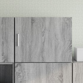 Engineered wood Sonoma gray wall cabinet 50x42.5x40 cm by , Sideboards - Ref: Foro24-846115, Price: 47,99 €, Discount: %