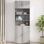 Armario de pared madera de ingeniería gris Sonoma 80x42,5x40 cm de , Aparadores - Ref: Foro24-846129, Precio: 63,94 €, Descue...