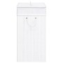 Bamboo laundry basket 2 sections white 100 l by vidaXL, Laundry baskets - Ref: Foro24-320744, Price: 42,01 €, Discount: %