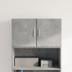 Engineered wood gray concrete wall cabinet 70x42.5x40 cm by , Sideboards - Ref: Foro24-846120, Price: 55,99 €, Discount: %