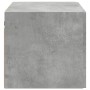 Engineered wood gray concrete wall cabinet 70x42.5x40 cm by , Sideboards - Ref: Foro24-846120, Price: 55,14 €, Discount: %