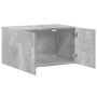 Engineered wood gray concrete wall cabinet 70x42.5x40 cm by , Sideboards - Ref: Foro24-846120, Price: 55,14 €, Discount: %