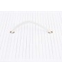 Cesto de la ropa sucia de bambú 2 secciones blanco 100 l de vidaXL, Cestas para ropa - Ref: Foro24-320744, Precio: 42,01 €, D...