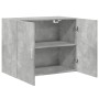 Engineered wood gray concrete wall cabinet 80x42.5x64 cm by , Sideboards - Ref: Foro24-846134, Price: 78,13 €, Discount: %