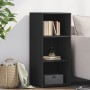 Engineered wood black sideboard 40x41x93 cm by , Sideboards - Ref: Foro24-846349, Price: 59,25 €, Discount: %