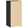 Aparador de madera de ingeniería negro 45x41x93 cm de , Aparadores - Ref: Foro24-846356, Precio: 72,99 €, Descuento: %