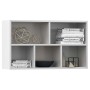 White plywood shelving/sideboard 50x25x80 cm by vidaXL, Bookcases and shelves - Ref: Foro24-800162, Price: 41,99 €, Discount: %