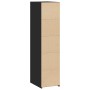 Aparador alto madera de ingeniería negro 30x41x124 cm de , Aparadores - Ref: Foro24-846377, Precio: 78,64 €, Descuento: %