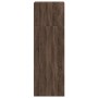 Aparador alto madera de ingeniería marrón roble 40x41x124 cm de , Aparadores - Ref: Foro24-846389, Precio: 85,99 €, Descuento: %