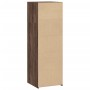 Aparador alto madera de ingeniería marrón roble 40x41x124 cm de , Aparadores - Ref: Foro24-846389, Precio: 85,99 €, Descuento: %