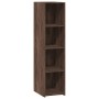 Aparador alto madera de ingeniería marrón roble 30x41x124 cm de , Aparadores - Ref: Foro24-846382, Precio: 78,01 €, Descuento: %