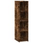 Tall smoked oak engineered wood sideboard 30x41x124 cm by , Sideboards - Ref: Foro24-846380, Price: 66,38 €, Discount: %