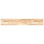 Floating shelves 2 units untreated acacia wood 160x20x2 cm by , Shelves and shelves - Ref: Foro24-3279360, Price: 69,28 €, Di...