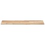 Floating shelves 2 units untreated acacia wood 100x30x2 cm by , Shelves and shelves - Ref: Foro24-3279376, Price: 66,65 €, Di...