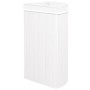 Corner bamboo white laundry basket 60 L by vidaXL, Laundry baskets - Ref: Foro24-320763, Price: 51,78 €, Discount: %