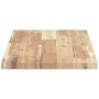 Floating shelves 2 units untreated acacia wood 100x30x2 cm by , Shelves and shelves - Ref: Foro24-3279376, Price: 66,65 €, Di...