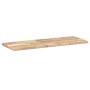 Floating shelves 2 units untreated acacia wood 100x30x2 cm by , Shelves and shelves - Ref: Foro24-3279376, Price: 66,65 €, Di...