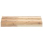 Solid untreated acacia wood floating shelf 60x30x4 cm by , Shelves and shelves - Ref: Foro24-3279447, Price: 40,73 €, Discoun...