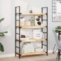 Floating shelves 3 units untreated acacia wood 80x30x4 cm by , Shelves and shelves - Ref: Foro24-3279453, Price: 141,50 €, Di...