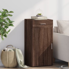 Engineered wood brown oak sideboard 45x42.5x93 cm by , Sideboards - Ref: Foro24-846291, Price: 83,99 €, Discount: %