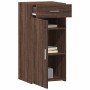 Aparador madera de ingeniería marrón roble 45x42,5x93 cm de , Aparadores - Ref: Foro24-846291, Precio: 83,64 €, Descuento: %