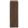 Aparador alto madera de ingeniería marrón roble 70x41x124 cm de , Aparadores - Ref: Foro24-846410, Precio: 92,90 €, Descuento: %