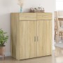 Aparador de madera contrachapada roble Sonoma 80x42,5x93 cm de , Aparadores - Ref: Foro24-3281471, Precio: 140,15 €, Descuent...