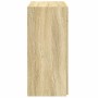 Aparador de madera contrachapada roble Sonoma 80x42,5x93 cm de , Aparadores - Ref: Foro24-3281471, Precio: 140,15 €, Descuent...