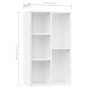 Estantería/Aparador madera contrachapada blanco 50x25x80 cm de vidaXL, Librerías y estanterías - Ref: Foro24-800162, Precio: ...