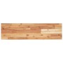 Floating shelf 3 units made of acacia wood with oil finish 100x20x2 cm by , Shelves and shelves - Ref: Foro24-3279509, Price:...