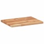 Solid acacia wood floating shelf with oil finish, 40x30x2 cm. by , Shelves and shelves - Ref: Foro24-3279523, Price: 21,67 €,...