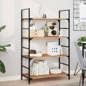 Floating shelves 4 units acacia wood oil finish 60x40x2cm by , Shelves and shelves - Ref: Foro24-3279554, Price: 108,99 €, Di...