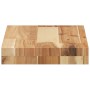 Estante flotante madera acacia maciza acabado aceite 40x20x4 cm de , Estantes y estanterías - Ref: Foro24-3279575, Precio: 24...