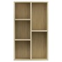 Plywood oak-colored shelf/sideboard 50x25x80cm by vidaXL, Bookcases and shelves - Ref: Foro24-800165, Price: 45,99 €, Discoun...