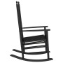 Rocking chair with curved solid black poplar wood seat by , Rocking chairs - Ref: Foro24-4008870, Price: 99,81 €, Discount: %