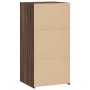 Aparador madera de ingeniería marrón roble 45x41x93 cm de , Aparadores - Ref: Foro24-846361, Precio: 63,75 €, Descuento: %