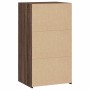 Aparador de madera de ingeniería marrón roble 50x41x93 cm de , Aparadores - Ref: Foro24-846368, Precio: 77,44 €, Descuento: %