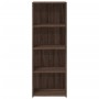 Tall brown oak veneer highboard 45x41x124 cm by , Sideboards - Ref: Foro24-846396, Price: 90,99 €, Discount: %