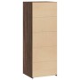 Aparador alto madera de ingeniería marrón roble 45x41x124 cm de , Aparadores - Ref: Foro24-846396, Precio: 79,13 €, Descuento: %