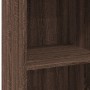 Tall brown oak veneer highboard 45x41x124 cm by , Sideboards - Ref: Foro24-846396, Price: 90,99 €, Discount: %