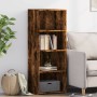 Aparador alto madera de ingeniería roble ahumado 45x41x124 cm de , Aparadores - Ref: Foro24-846394, Precio: 77,00 €, Descuent...