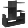 Organizador de escritorio madera ingeniería negro 49x20x52,5 cm de , Clasificación y organización - Ref: Foro24-848074, Preci...