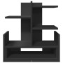 Organizador de escritorio madera ingeniería negro 49x20x52,5 cm de , Clasificación y organización - Ref: Foro24-848074, Preci...